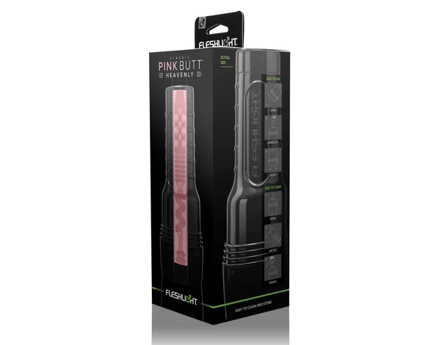 Fleshlight Pink Lady Heavenly - élethű műpunci tokban (natúr)