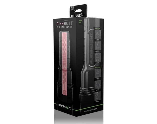 Fleshlight Pink Lady Heavenly - élethű műpunci tokban (natúr)