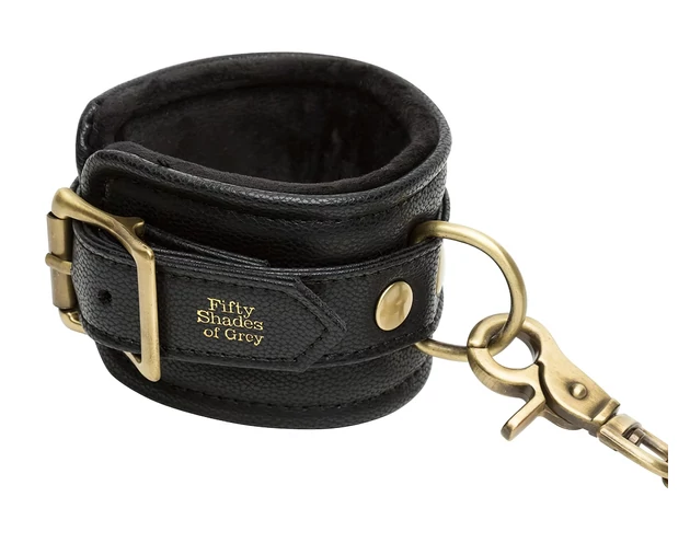 A szürke ötven árnyalata Bound to You - csukló bilincs (fekete)