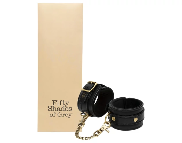 A szürke ötven árnyalata Bound to You - bokabilincs (fekete)