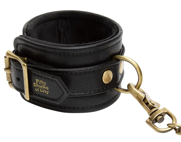 A szürke ötven árnyalata Bound to You - bokabilincs (fekete)