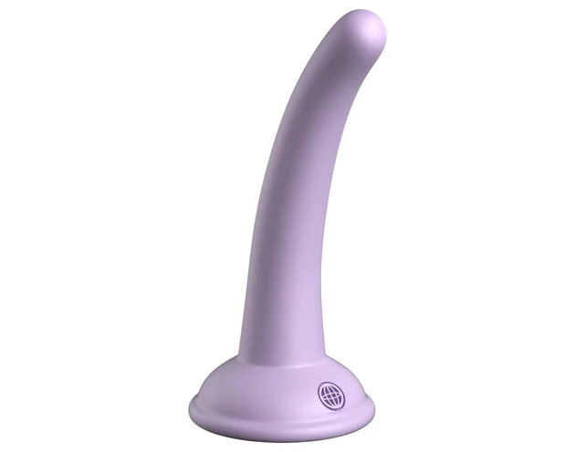 Dillio Curious Five - tapadókorongos dildó (15cm) - lila