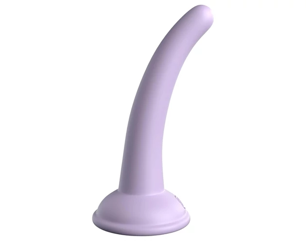 Dillio Curious Five - tapadókorongos dildó (15cm) - lila