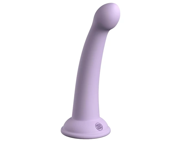 Dillio Secret Explorer - tapadókorongos dildó (17cm) - lila