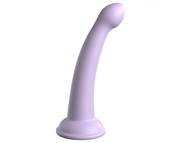 Dillio Secret Explorer - tapadókorongos dildó (17cm) - lila
