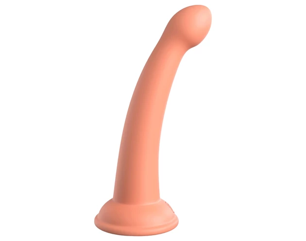 Dillio Secret Explorer - makkos dildó (17cm) - narancs