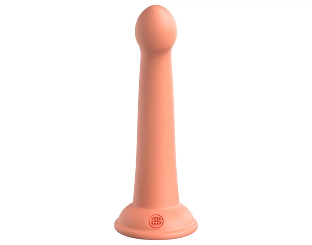 Dillio Secret Explorer - makkos dildó (17cm) - narancs