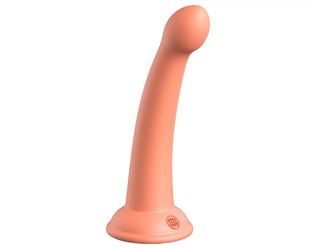 Dillio Secret Explorer - makkos dildó (17cm) - narancs