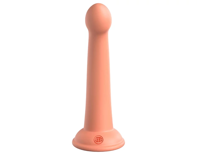 Dillio Secret Explorer - makkos dildó (17cm) - narancs
