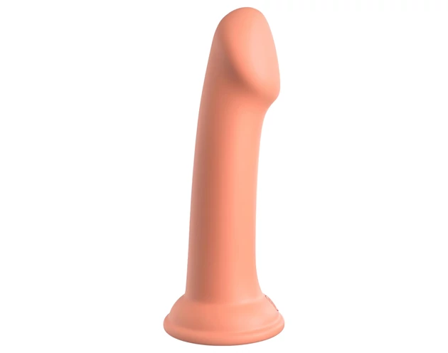 Dillio Big Hero - tapadókorongos szilikon dildó (17cm) - narancs