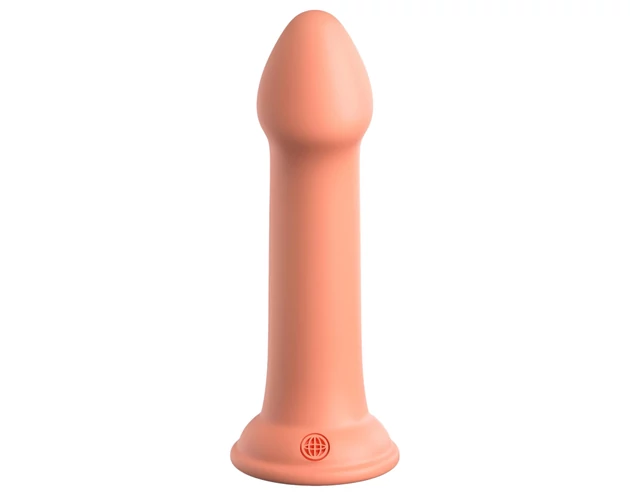Dillio Big Hero - tapadókorongos szilikon dildó (17cm) - narancs