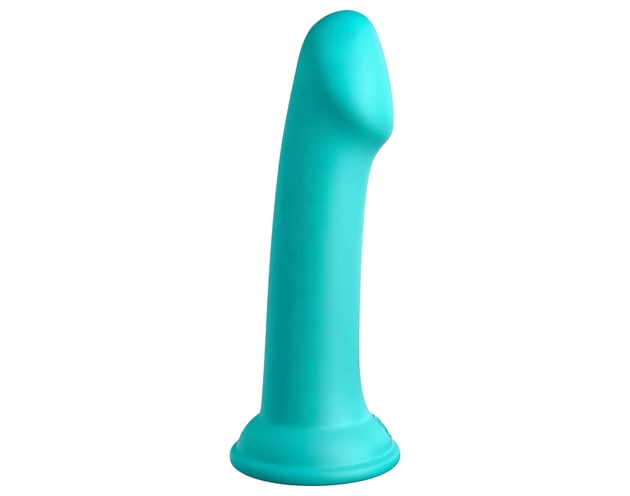 Dillio Big Hero - tapadókorongos dildó (17cm) - türkiz