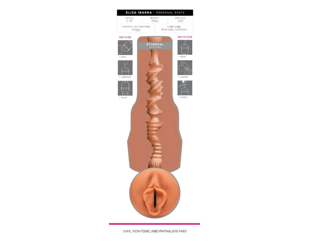 Fleshlight Eliza Ibarra Ethereal - élethű műpunci (natúr)