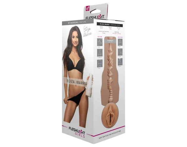 Fleshlight Eliza Ibarra Ethereal - élethű műpunci (natúr)