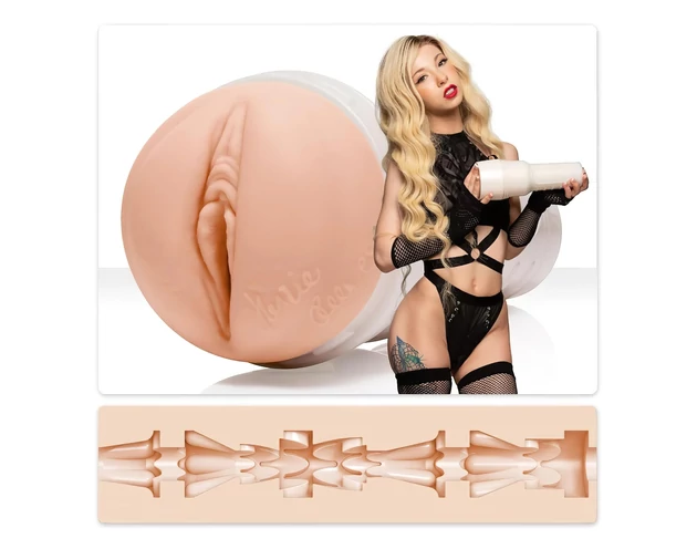 Fleshlight Kenzie Reeves Creampuff - élethű műpunci (natúr)