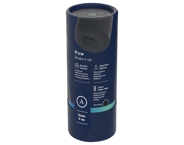 Arcwave Pow - manuális szívó maszturbátor (fekete)