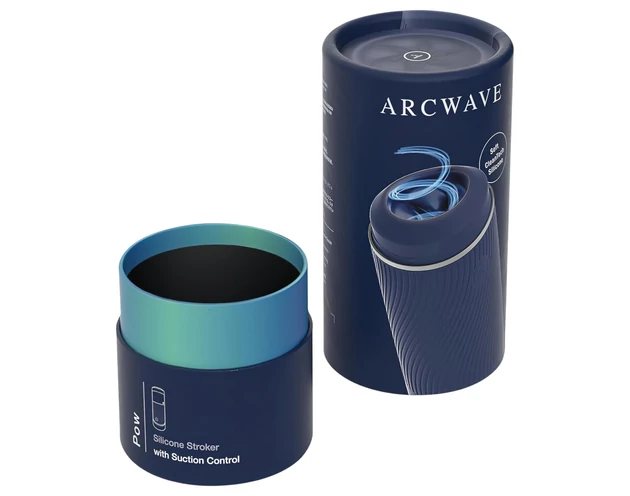 Arcwave Pow - manuális szívó maszturbátor (kék)
