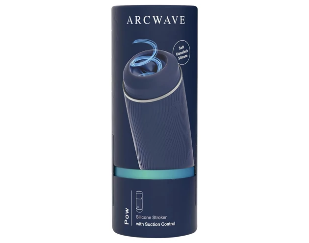 Arcwave Pow - manuális szívó maszturbátor (kék)