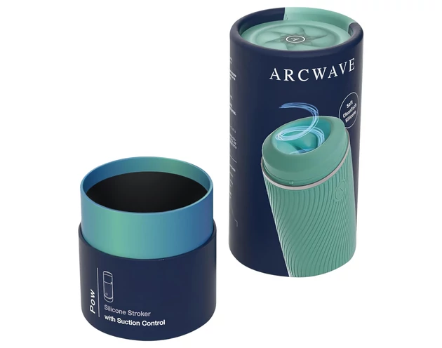 Arcwave Pow - manuális szívó maszturbátor (zöld)