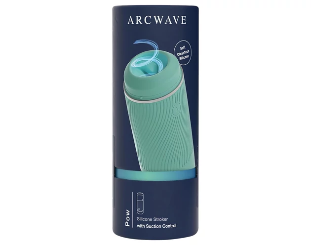 Arcwave Pow - manuális szívó maszturbátor (zöld)