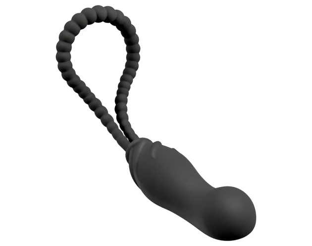 Black Velvets Perfect Fit - felcsatolható dildó (fekete)