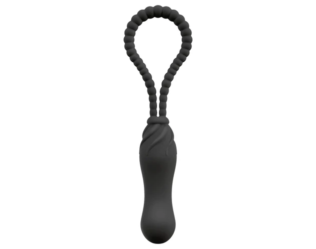 Black Velvets Perfect Fit - felcsatolható dildó (fekete)