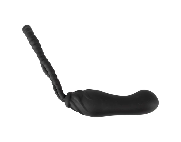 Black Velvets Perfect Fit - felcsatolható dildó (fekete)