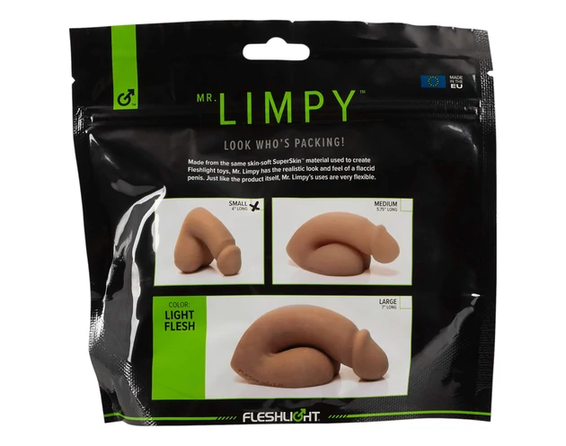 Mr. Limpy - kis élethű dildó (natúr)