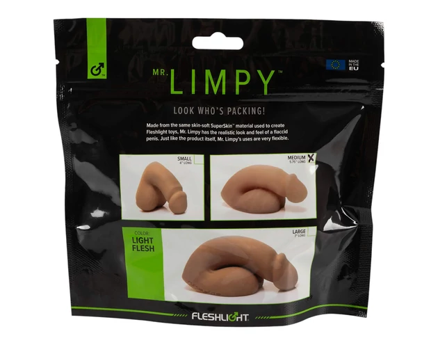 Mr. Limpy - közepes élethű dildó (natúr)