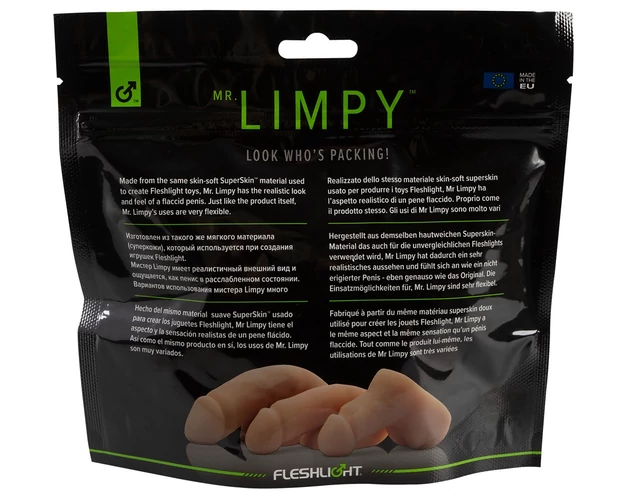 Mr. Limpy - nagy élethű dildó (natúr)