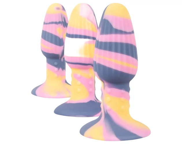 You2Toys - szilikon anál plug (színes)