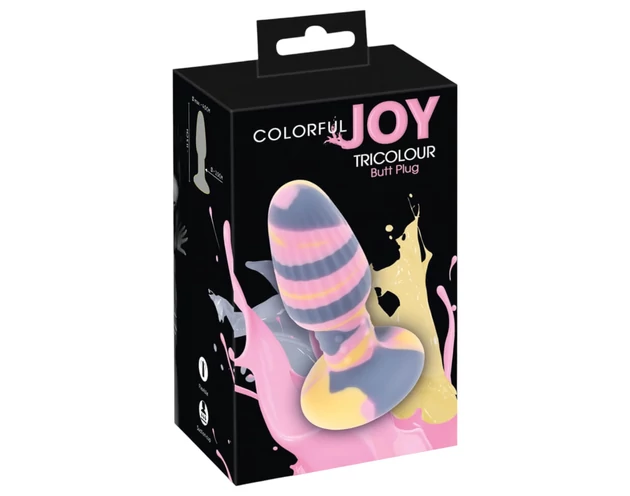 You2Toys - szilikon anál plug (színes)