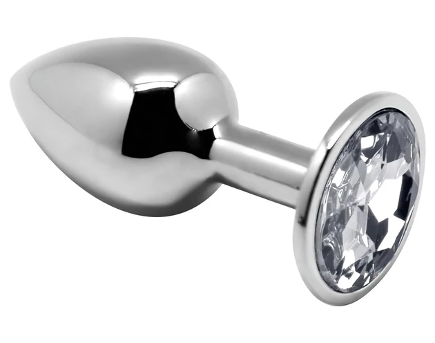 Alive Anal Pleasure - fém anál plug készlet (ezüst)