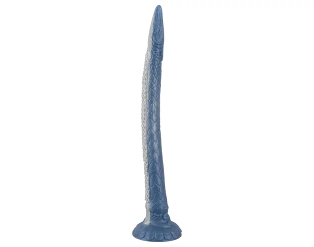 Beasty Cocks Eel of Ecstasy - extra hosszú dildó (kék)