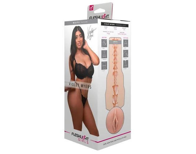 Fleshlight Violet Myers Waifu - élethű műpunci (natúr)