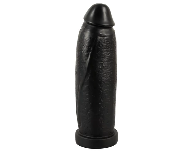 Realistixxx Real Giant - giga dildó - 30 cm (fekete)