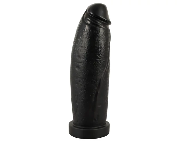 Realistixxx Real Giant - giga dildó - 30 cm (fekete)