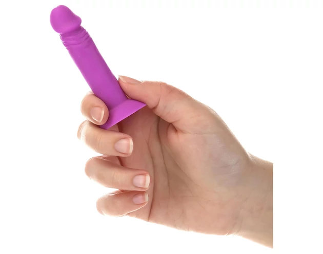 Silly Willy - tapadókorong szilikon dildó - 12 db (színes)