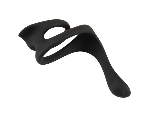 Erecto - pénisz- és heregyűrű (fekete)