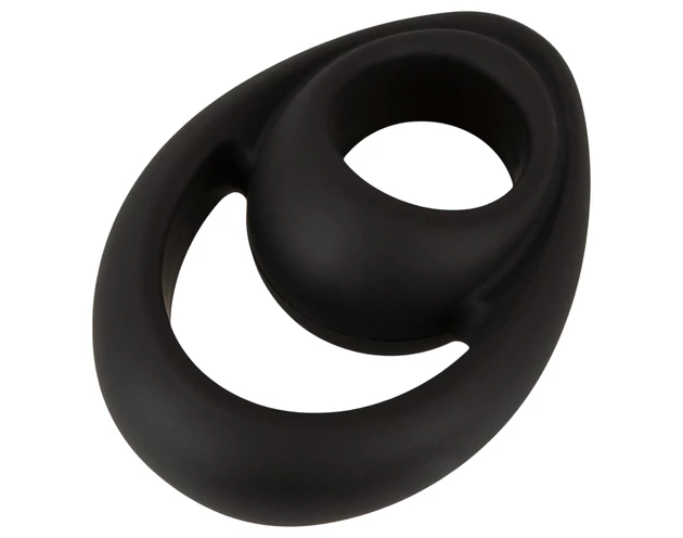 Erecto - erős pénisz- és heregyűrű (fekete)