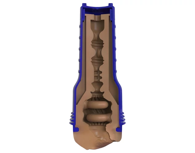 Fleshlight Boost Bang - élethű műpunci maszturbátor (barna)