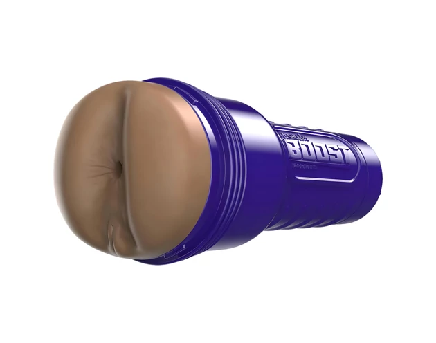 Fleshlight Boost Blast - élethű popsi maszturbátor (barna)