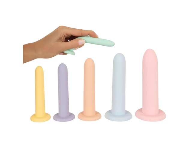 Six in a Row - dildó trainer szett - 6db (színes)