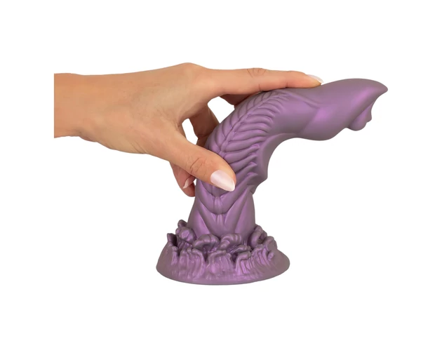 Beasty Cocks Alien Phallus - űrlény dildó (lila)