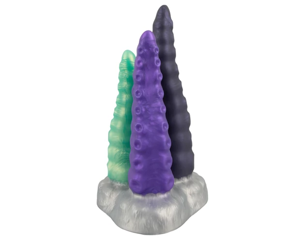 Beasty Cocks Triple Tentacle - tripla polipkar dildó