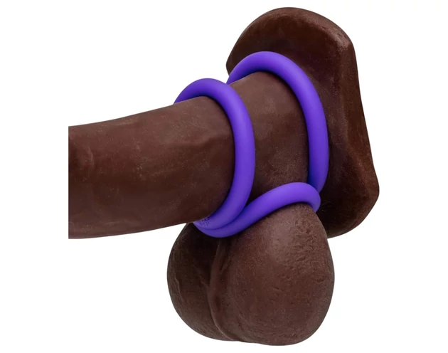 ROMP Remix Trio - péniszgyűrű szett - 3db (lila)