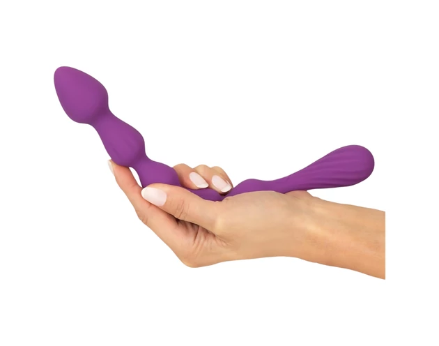 You2Toys - Gömbös, flexibilis anál dildó - (viola)