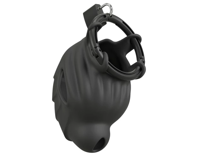 Black Velvets - pénisz- és hereketrec (fekete)