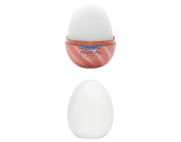 TENGA Egg Spiral Stronger - tojás maszturbátor (6db)