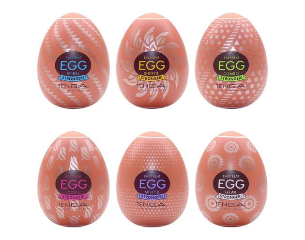 TENGA - Stronger tojás maszturbátor szett - 6db